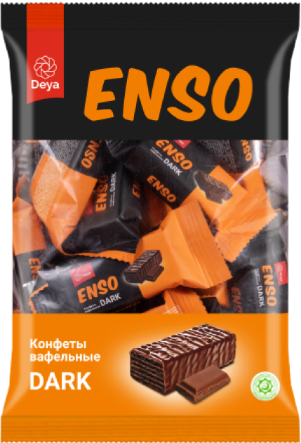 Enso Glazed wafers w/ Chocolate Flavour (400g x 5)