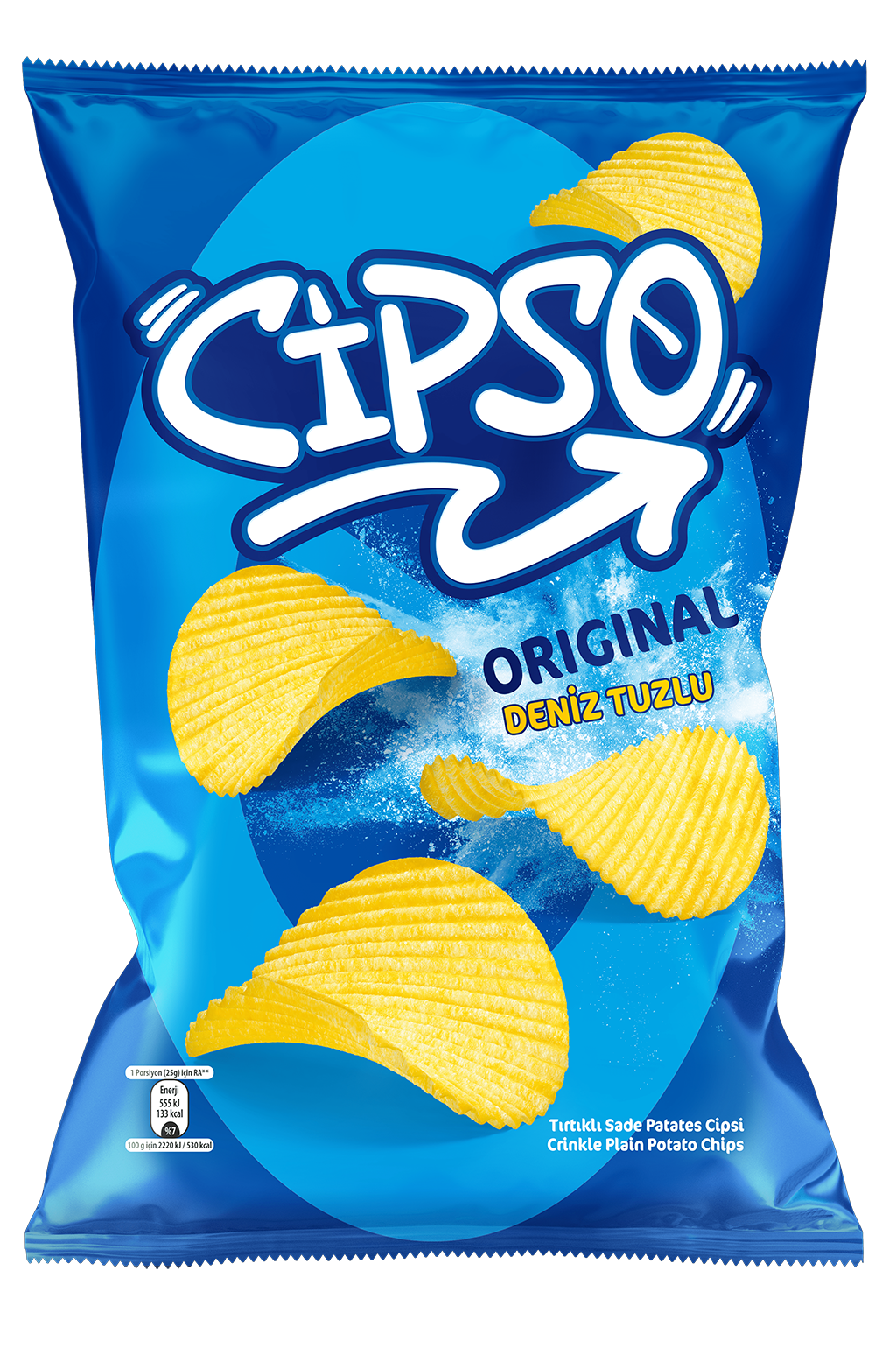 Cipso Crinkled Chips Original Party (150g x 15)