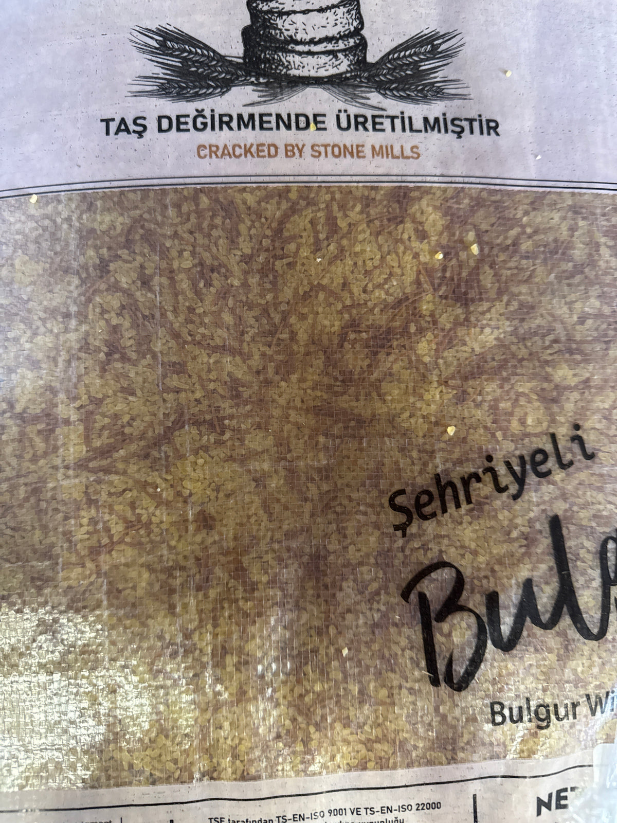 Yellow Bulgur #2 Coarse with Vermicelli (22.7kg)