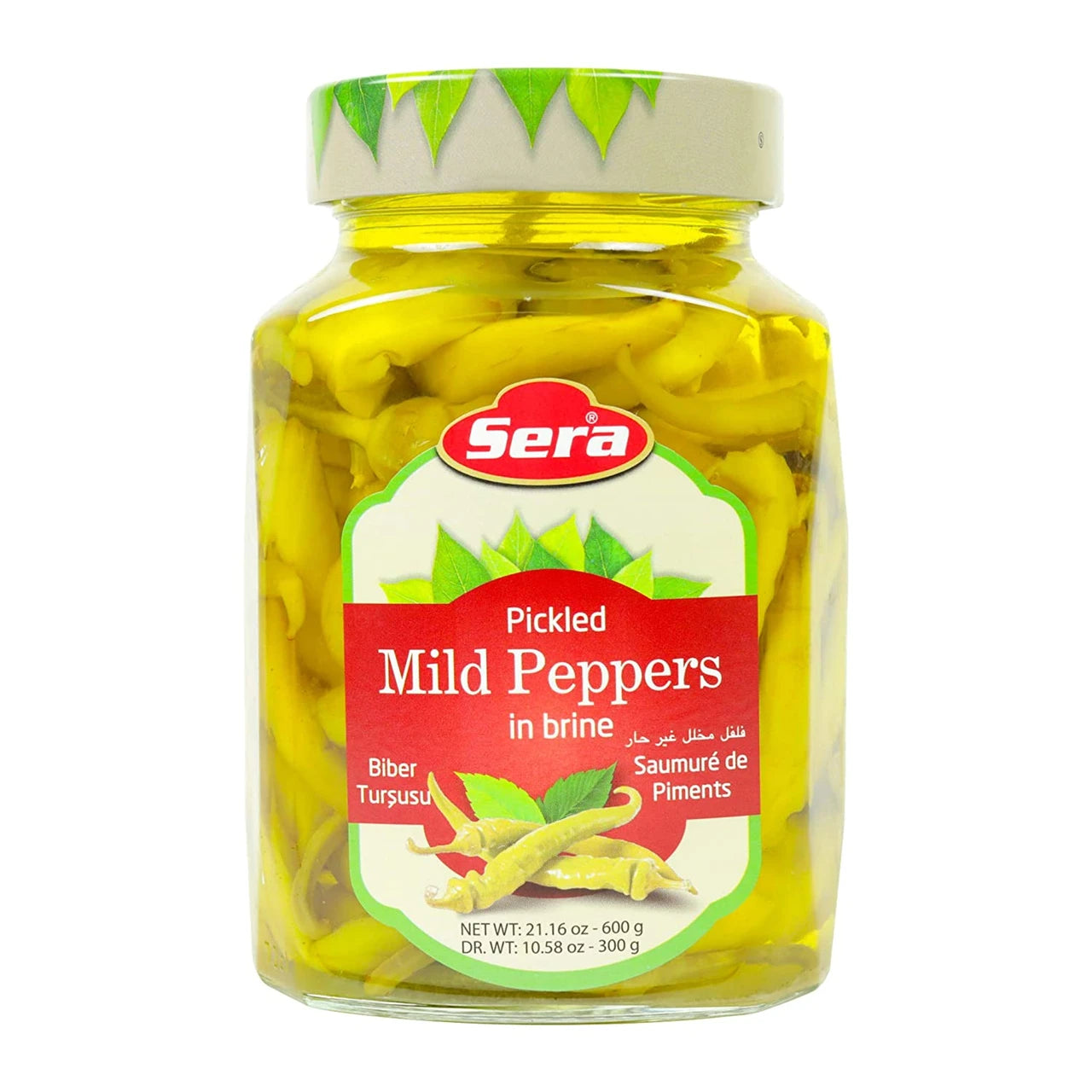 Sera Mild Pepper Pickles (650ml x 12)