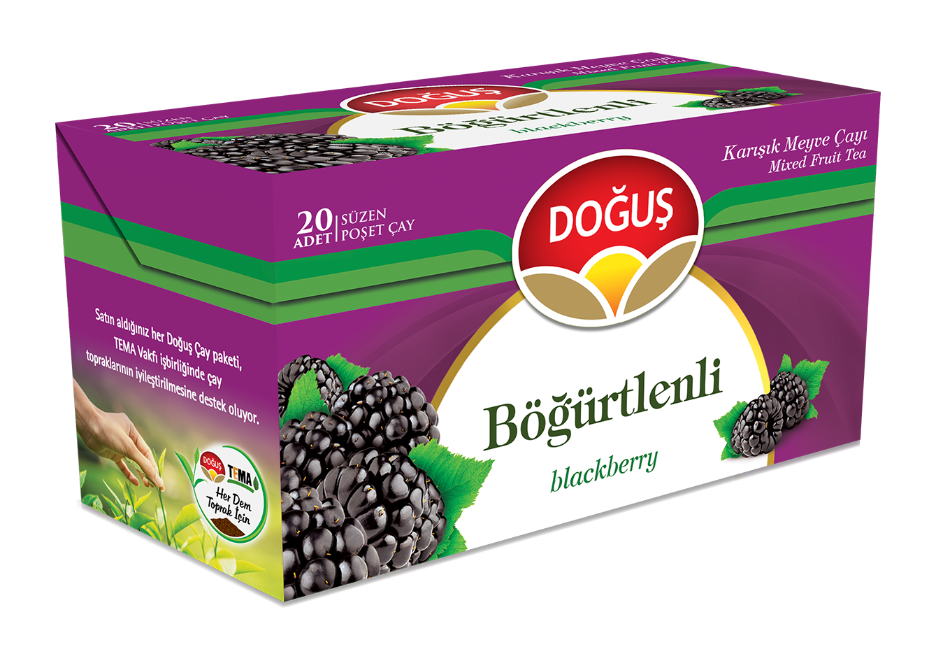 Bogurtlen Meyveler Tea Bag (1.9g x 20 x 12)