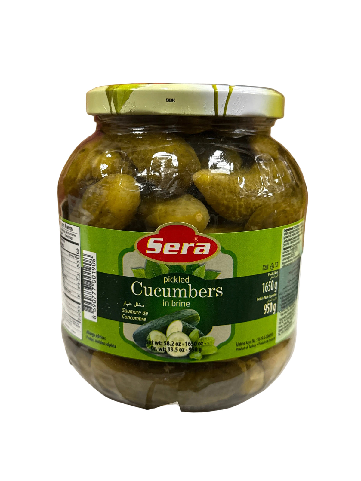 Sera Pickled Cucumber (1700g x6)