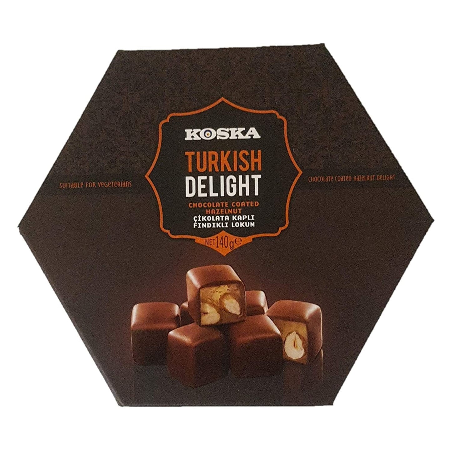 Chocolate Coated Turkish Delight (140g X12)
