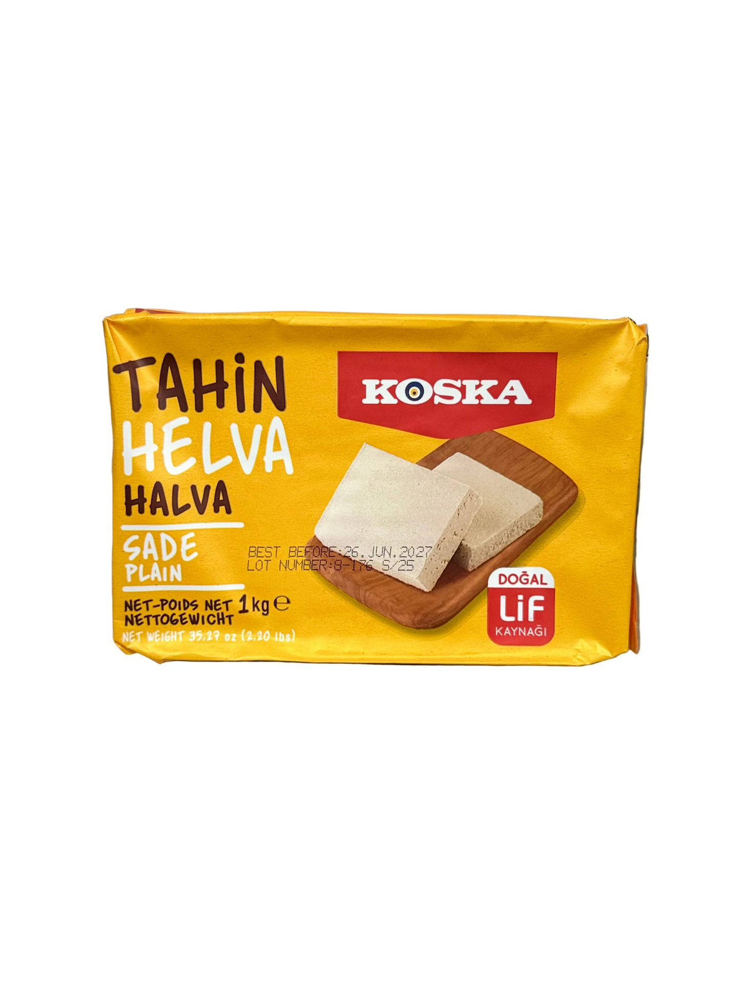 Halva Plain (1000g x 8)