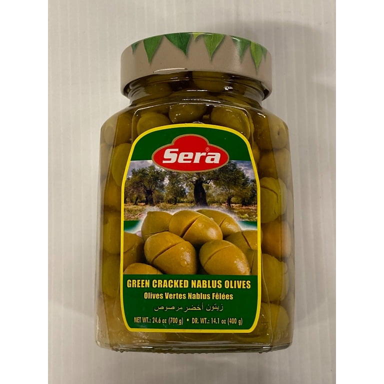 Scratched Green Olives (700g x 12)