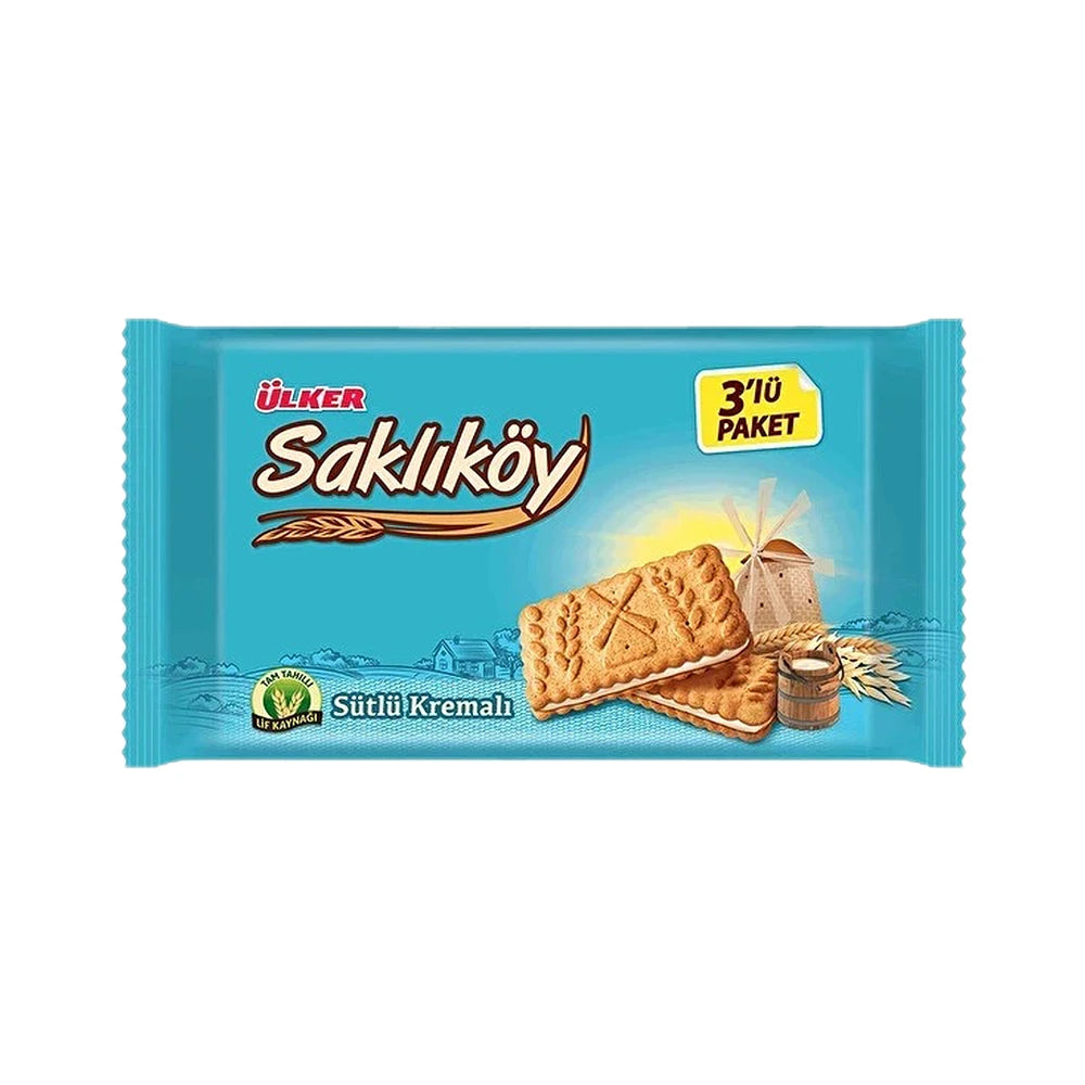 Ulker saklıköy Sandwich w/Cream (88g x 3 x 12)