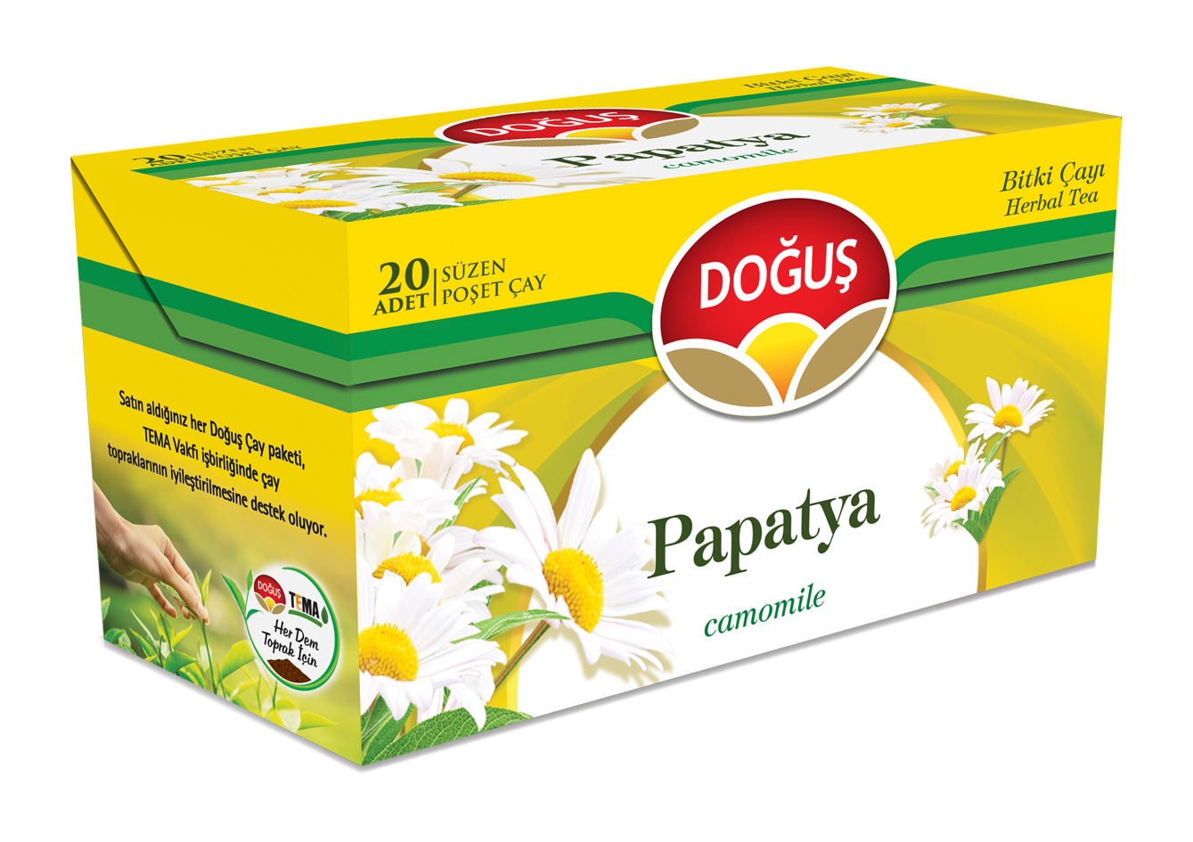 Papatya Bitki Tea Bag (1.5g x 20 x 12)