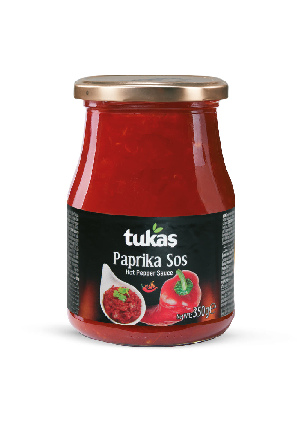 Tukas Paprika Sauce in Glass (370g x 12)