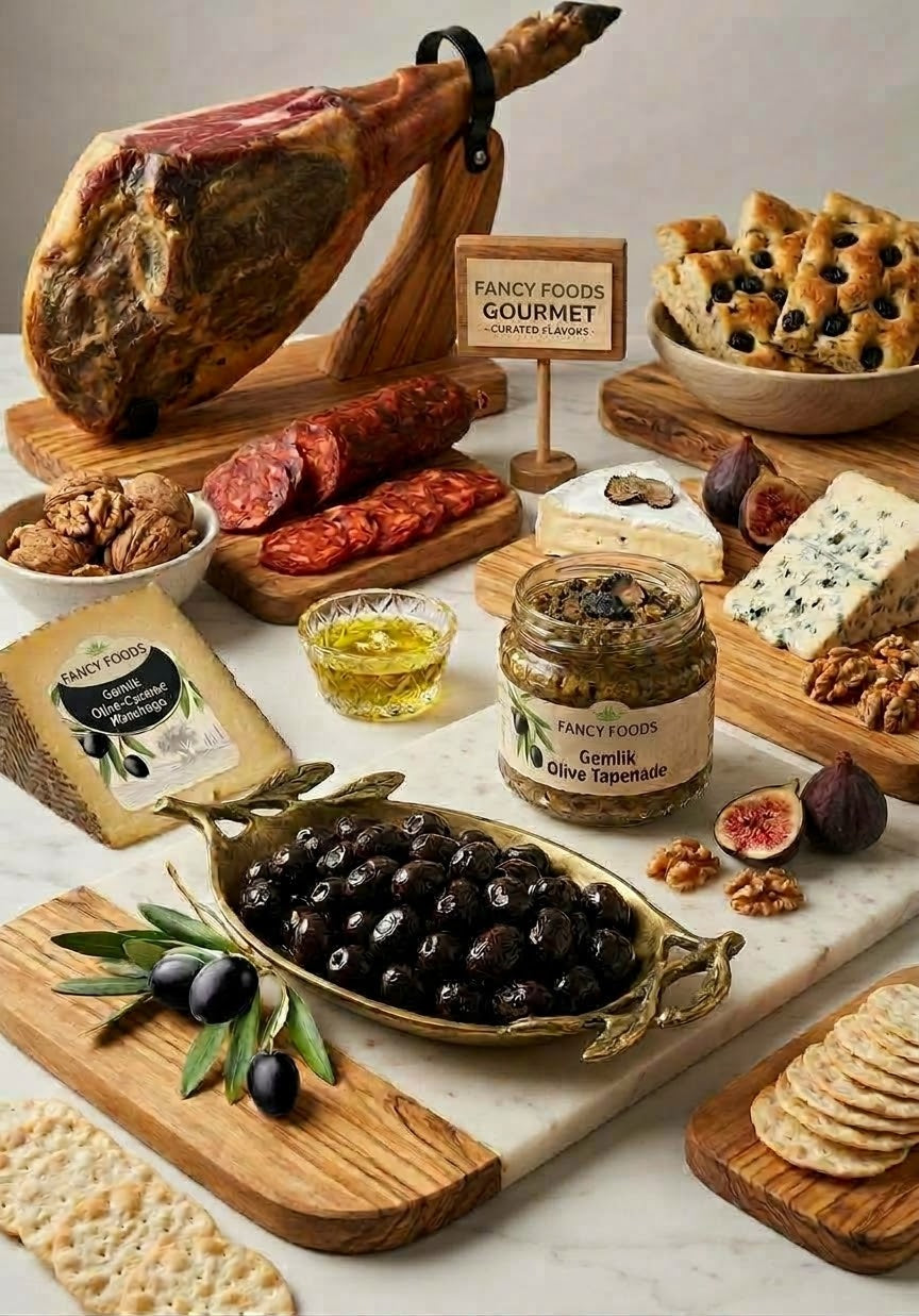 Black Olives Gemlik (1600g x 6)