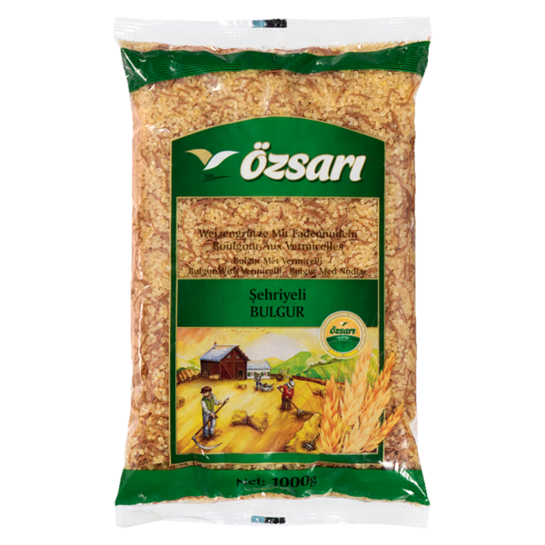 Ozsari Yellow Bulgur #2 with vermicelli (1kg x 12)