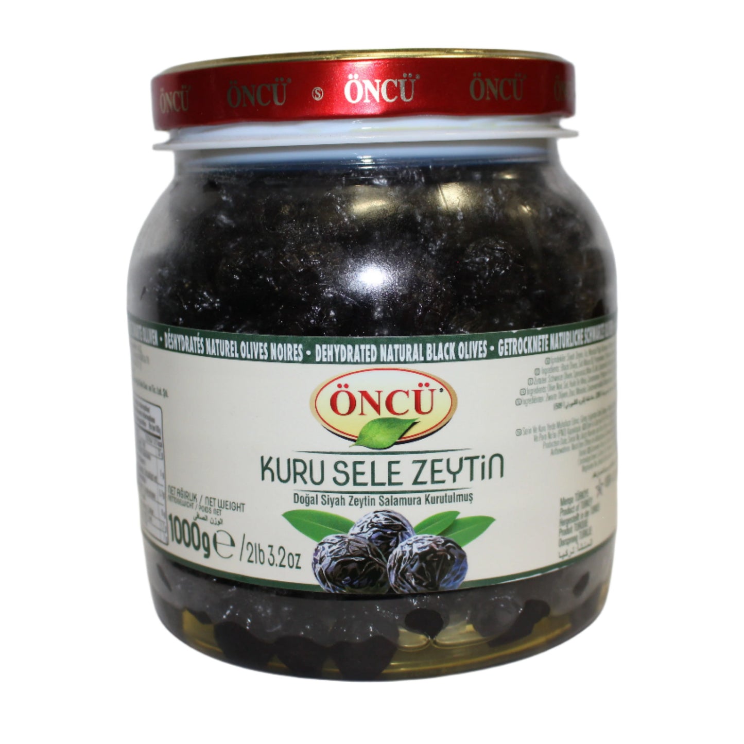 Dehydrated Natural Black Olives (1000g x 6)