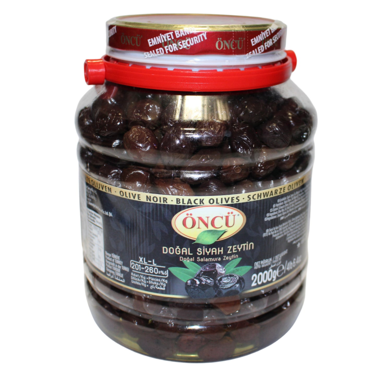 Black Olives XL - L (2000g x 4)