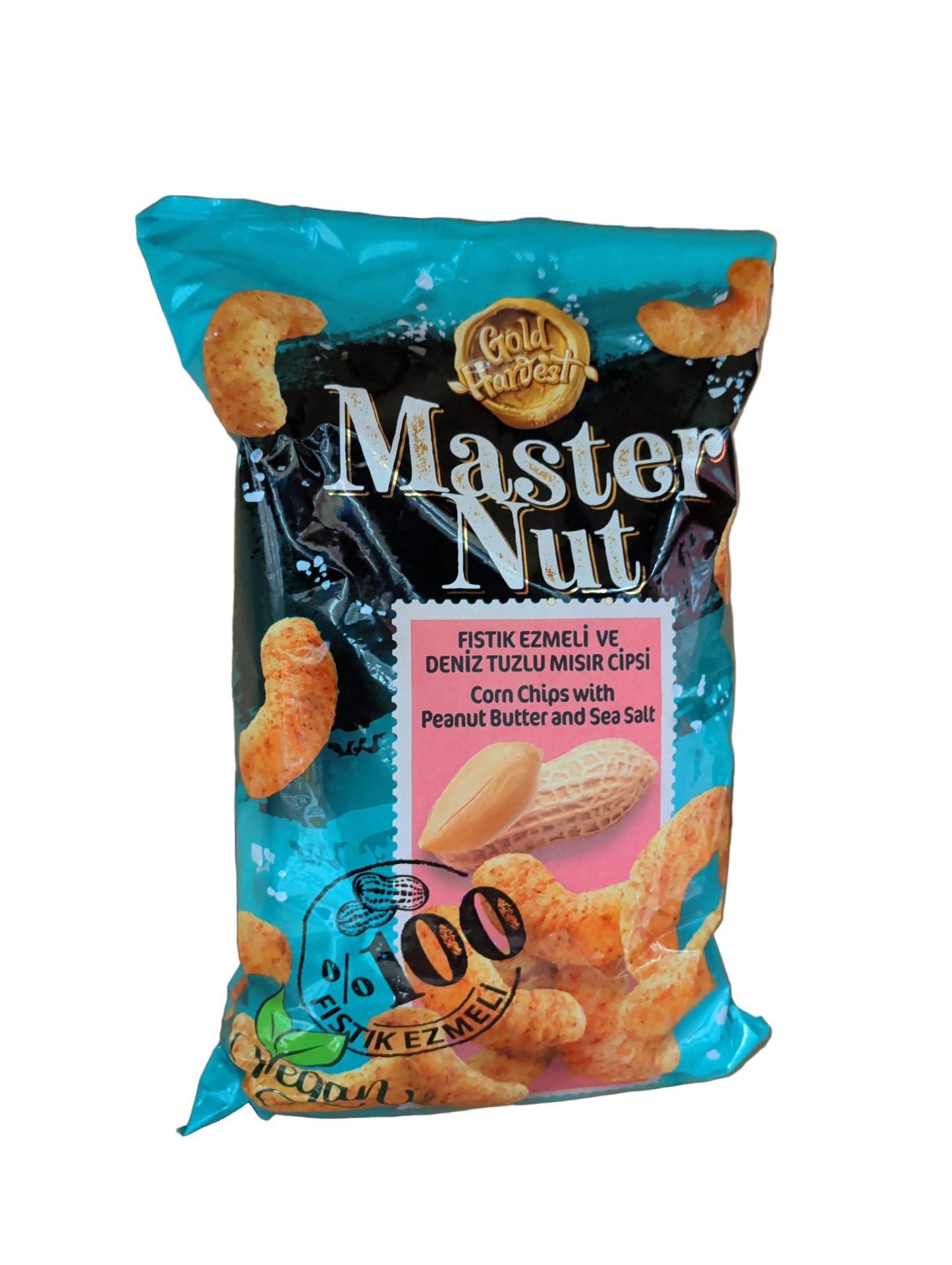 Master Nut Corn Chips w/ Peanut Butter & Sea Salt (165g x 12)