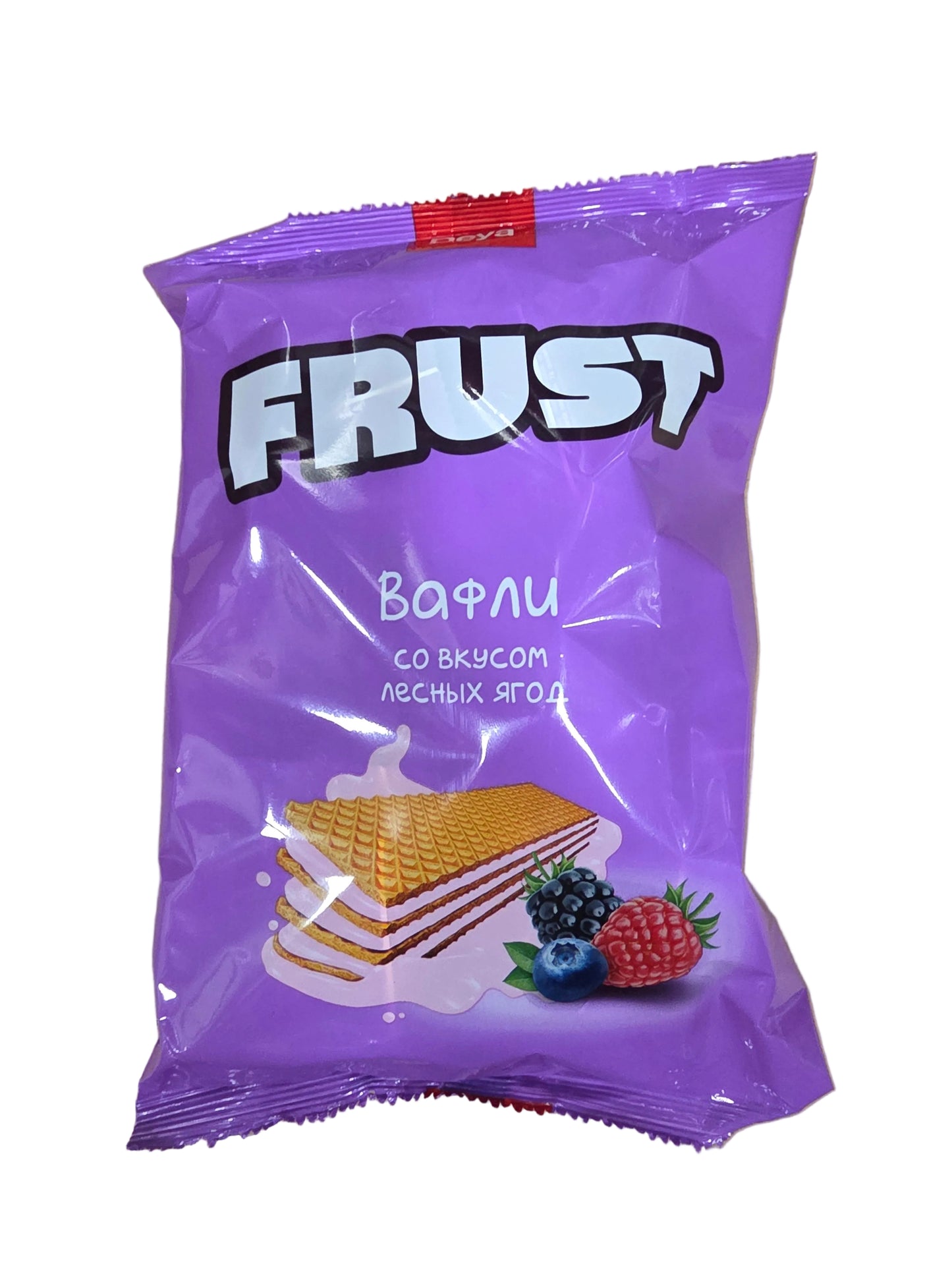 Frust Wafers w/ Berry and Cream Flavoured Filling (250g x 8)