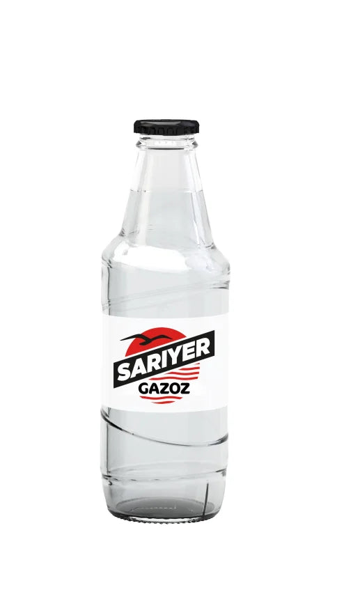 Gazoz Carbonated Drink Glass Bottle (200ml x 24)