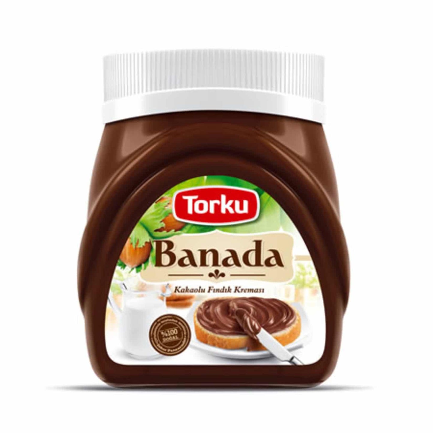 Banada Hazelnut Spread w/ Cocoa (400g x 12)