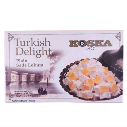 Plain Turkish Delight (125g x 24)