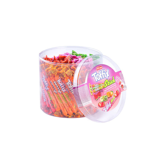Toffix Stick Chewy Candy with Fruit Juice (800g X 8)