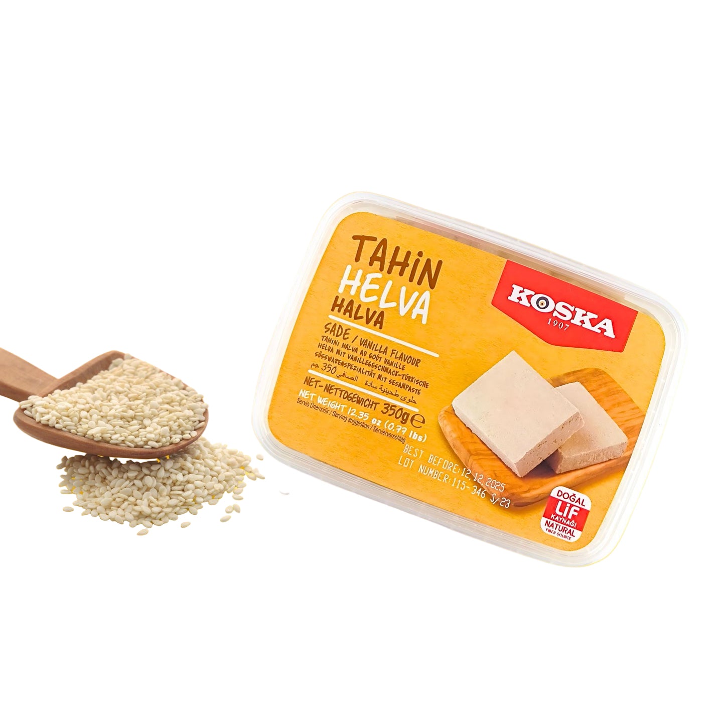 Tahin Halva Plain (350g x 12)