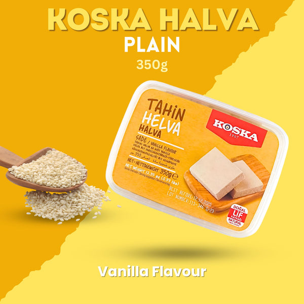 Tahin Halva Plain (350g x 12) Koska