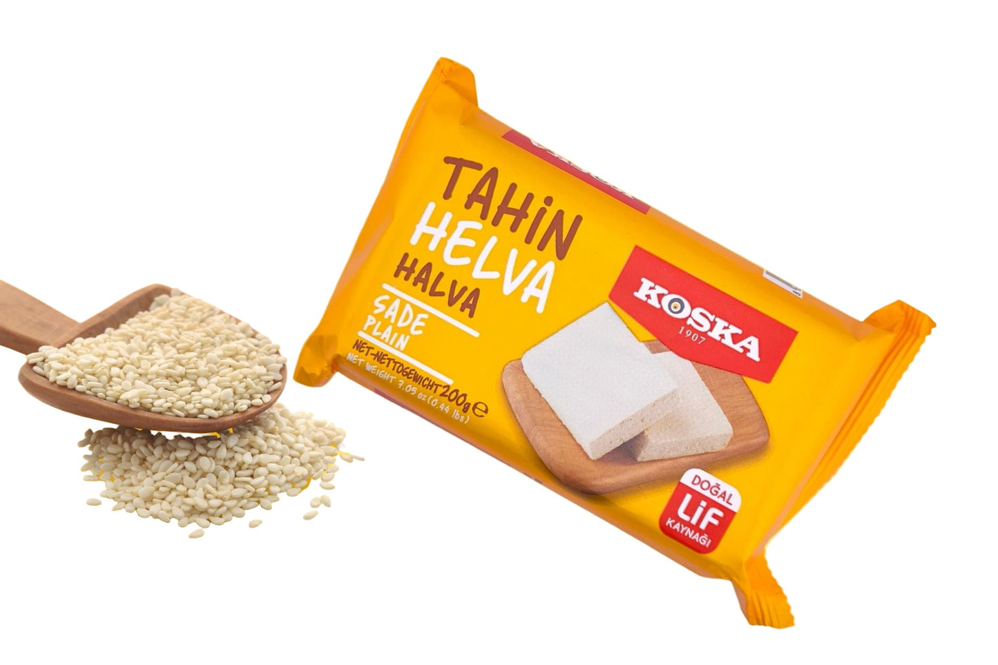 Tahin Plain Halva (200g x 12)