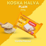Tahin Plain Halva (200g x 12) Koska