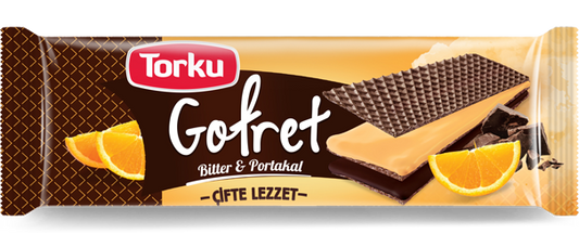 Gofret Cocoa Wafer w/ Orange & Bitter Choc. Cream (142g x 19)