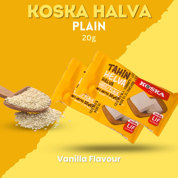 Tahin Plain Halva (20g x 150) Koska