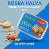Diabetic/ Sugar Free Cocoa Halva (350g x 12) Koska