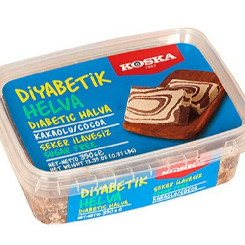 Diabetic/ Sugar Free Cocoa Halva (350g x 12) Koska
