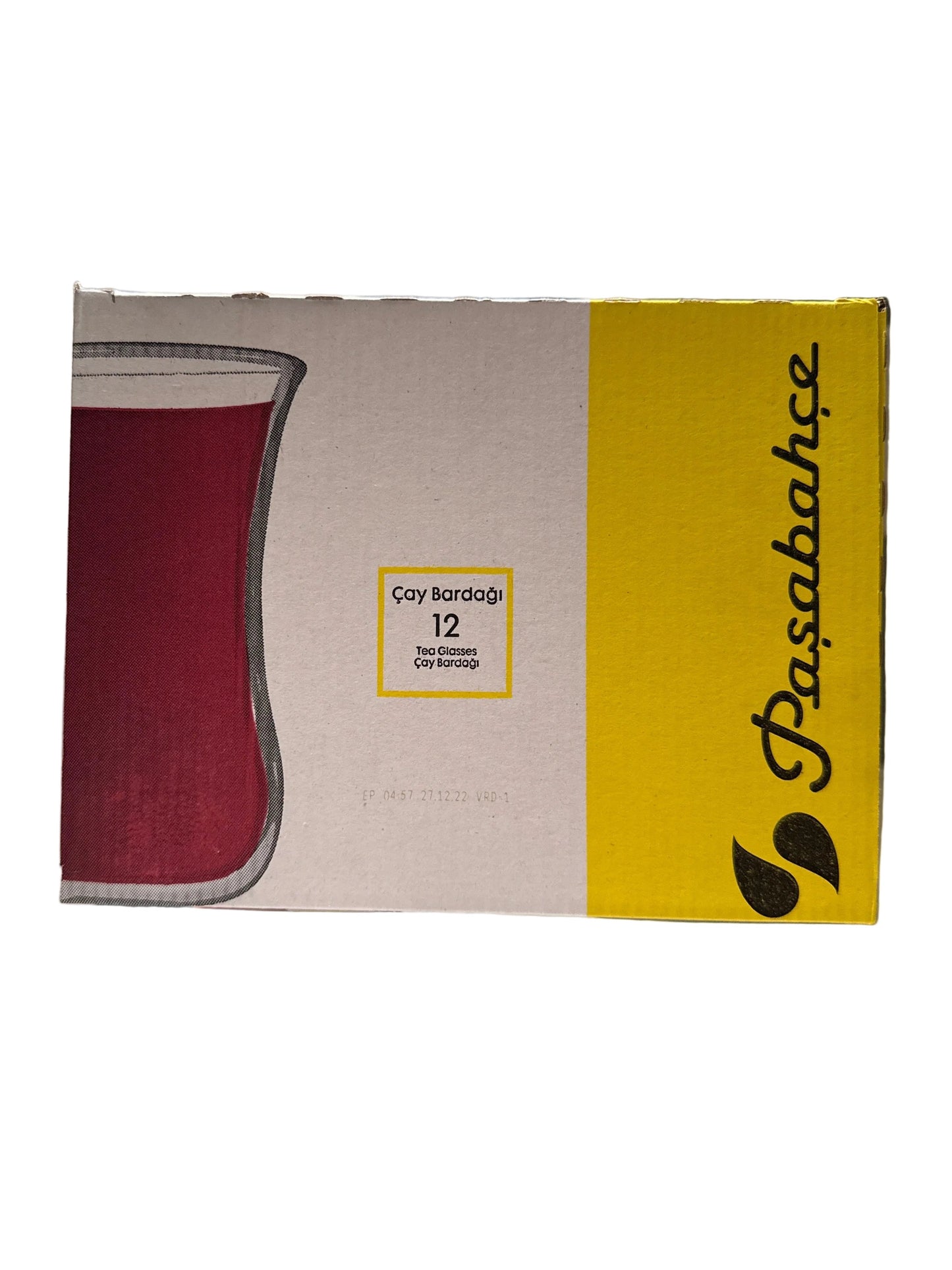 Pasabahce Tea Glass 90cc (12 x 12)