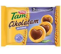 Tam Cikalatam Oat Biscuit w/ Chocolate (83g x 3 x 12)