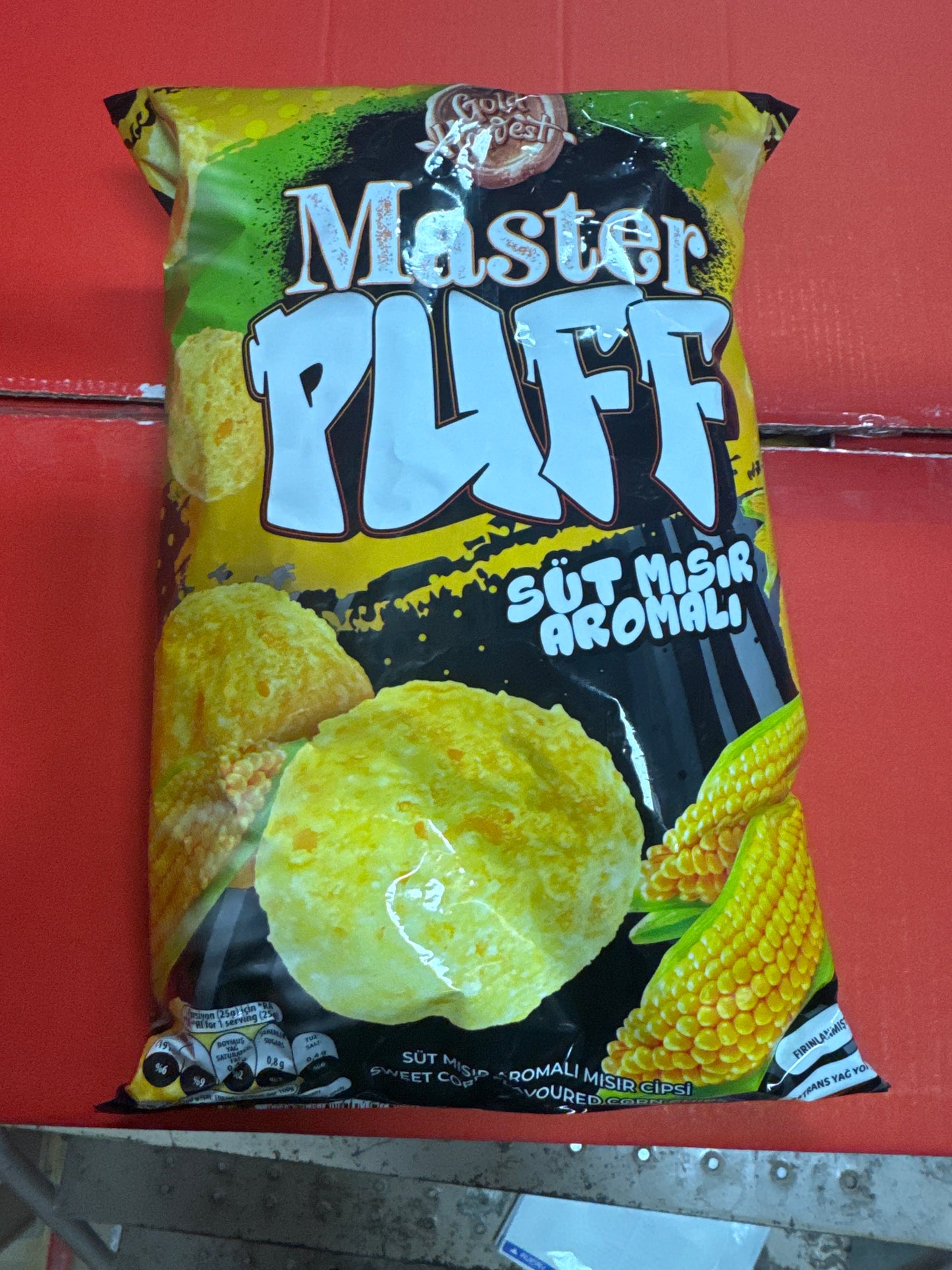 MASTER PUFF SWEET CORN 90Gr