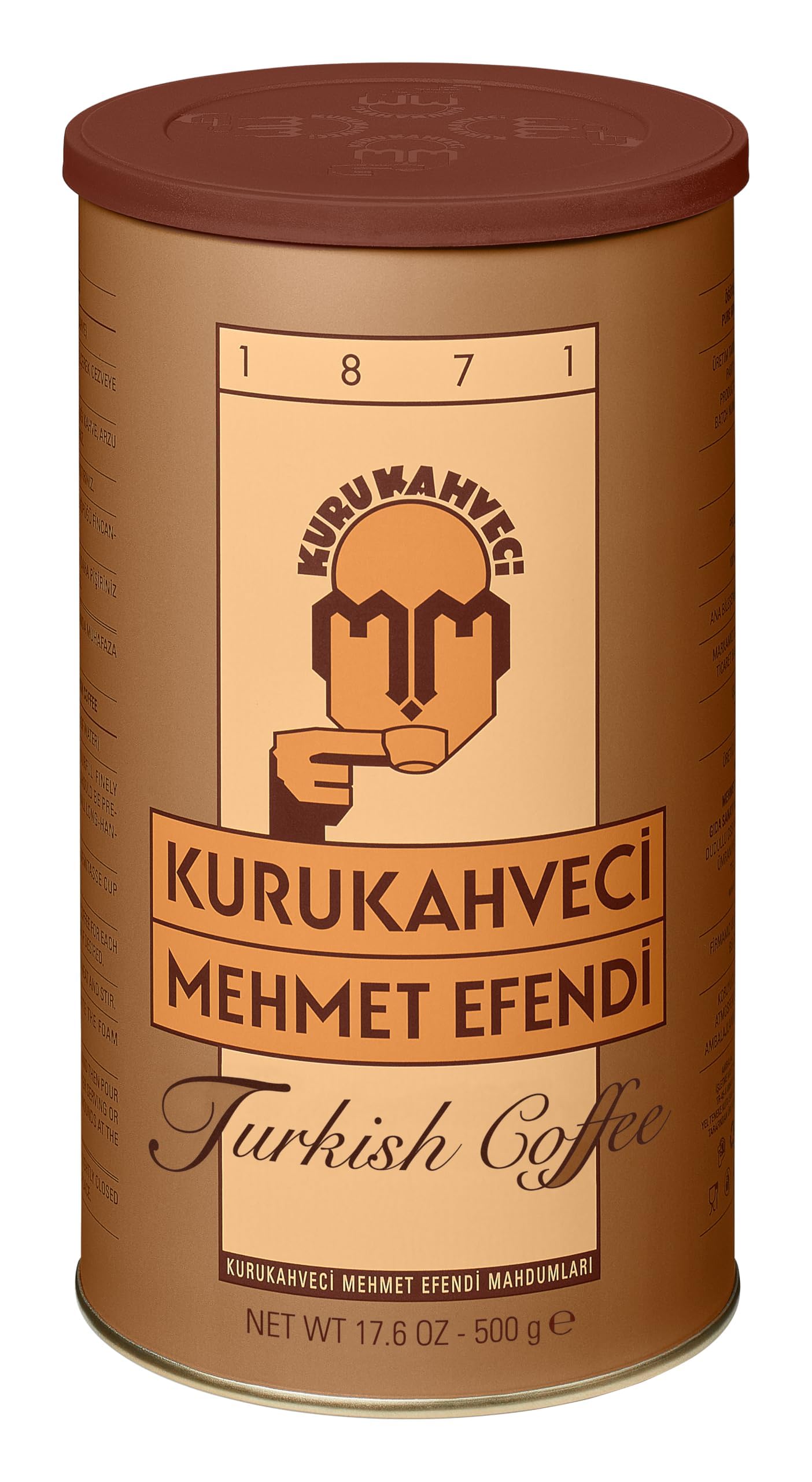 Mehmet Efendi Turkish Coffee (500g x 6)