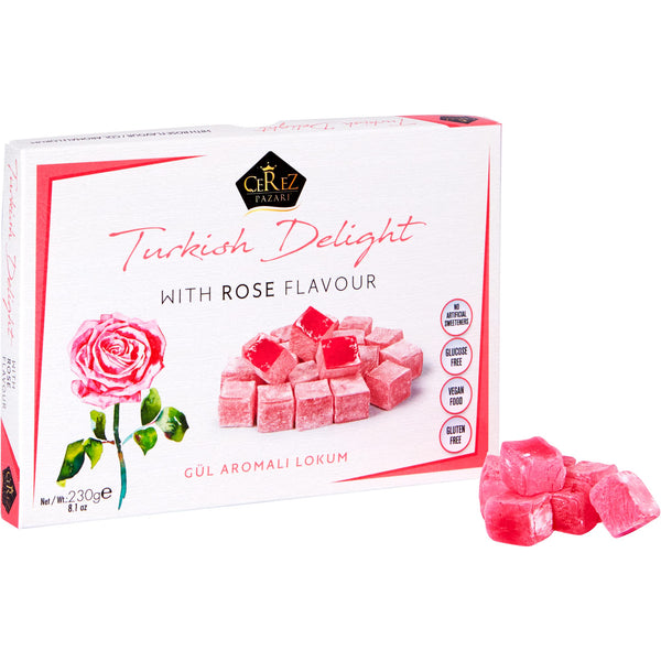 Turkish Delight w/ Rose & Lemon (250g x 12) Koska