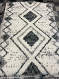 ULTRA SHAGGY 4119A_ULM34 WHITE/D.GREY
