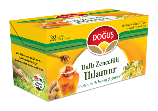 Balli Zencefilli Ihlamur Bitki Tea Bag (1.5g x 20 x 12)