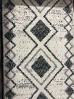 ULTRA SHAGGY 4119A_ULM34 WHITE/D.GREY