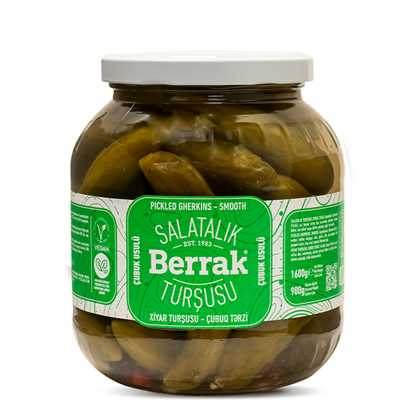 Smooth Gherkins Pickles (1700ml x 6)