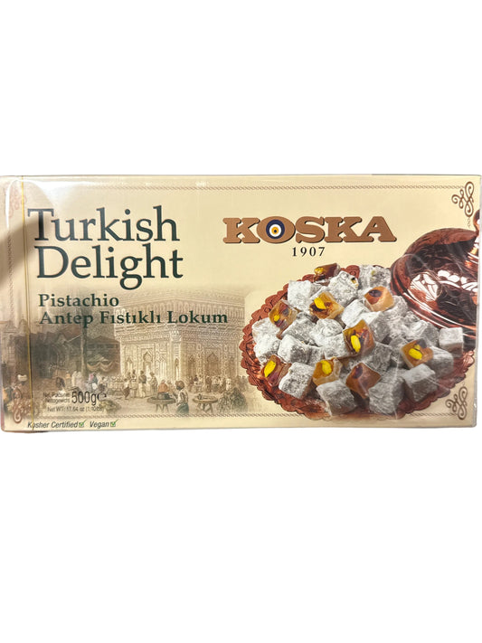 Turkish Delight Pistachio (500g x 12)