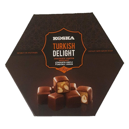Chocolate Coated Turkish Delight (140g X12)
