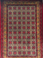 SUPER SILK 2476D L.RED/MUSTARD