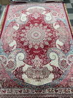 REAL SILK 3511A RED/CREAM