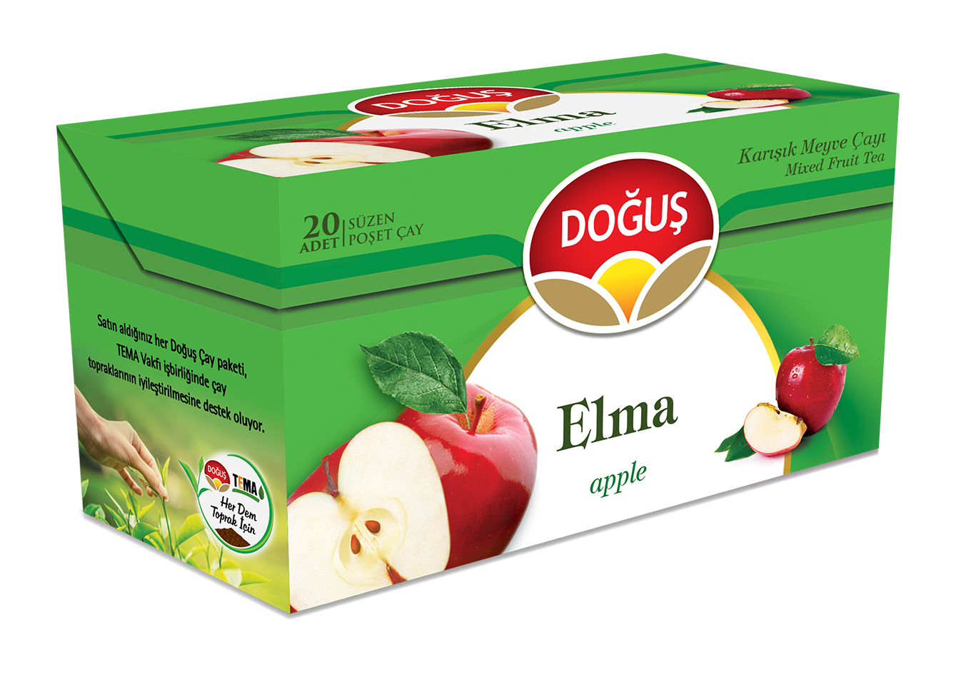 Elma Meyva Suzen Tea Bag (1.95g x 20 x 12)