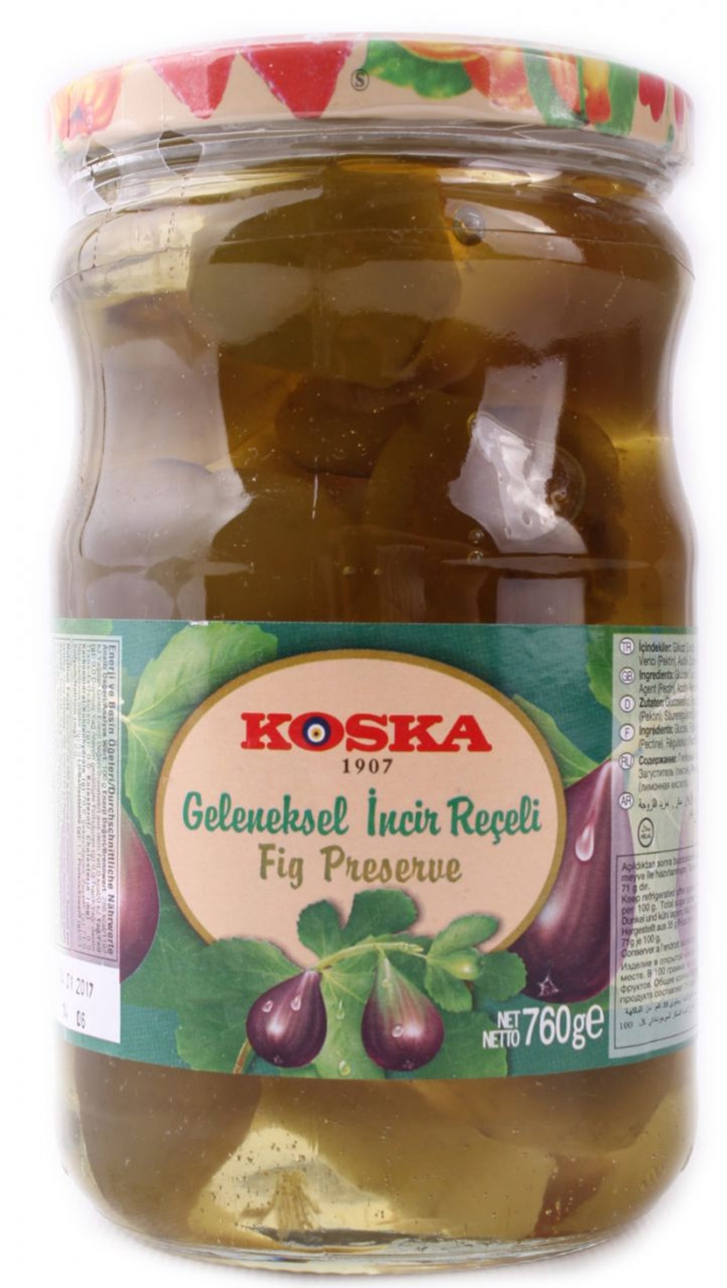Extra Traditional Fig Preserves (760g x 6)
