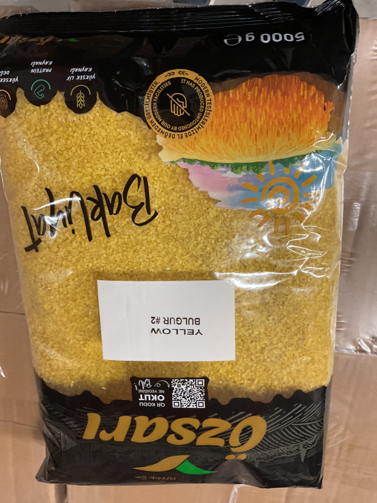 Yellow Bulgur #2 (5kg x 4)