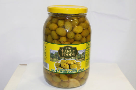 Balady Green Cracked Olives (2L x 6)