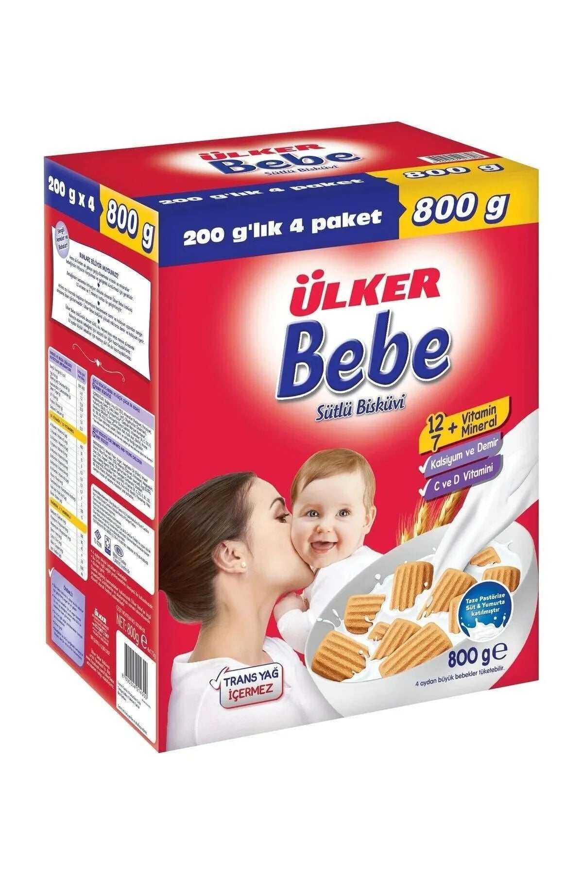 Ulker Baby Biscuit (200g x 4 x 4)