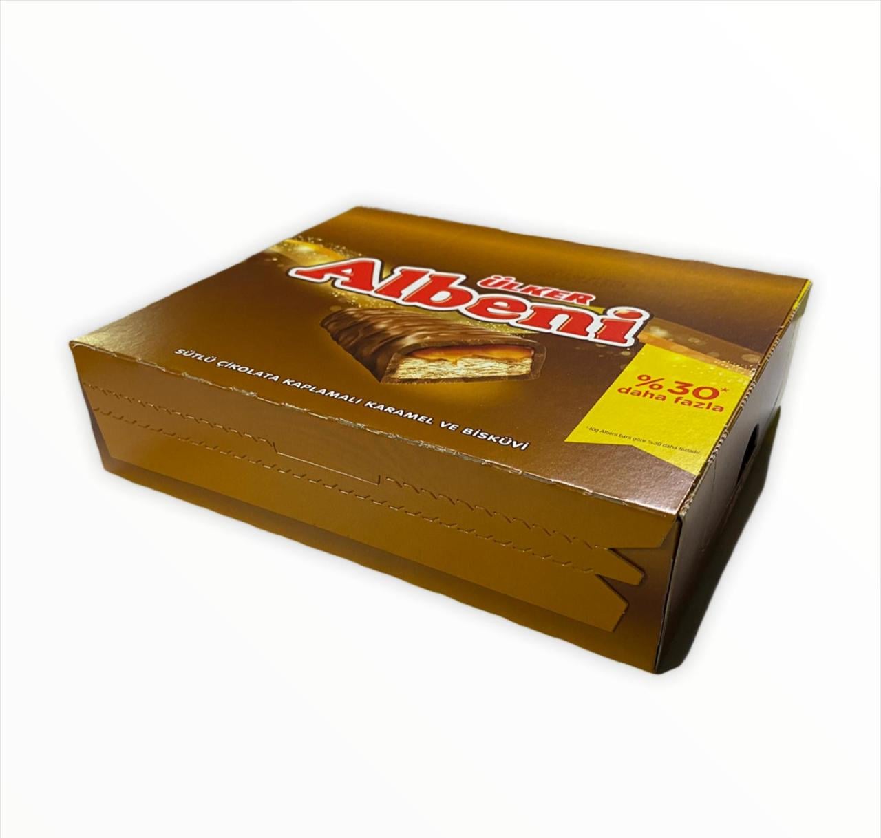 Albeni Maxi Caramel Bar (52g x 18 x 6)