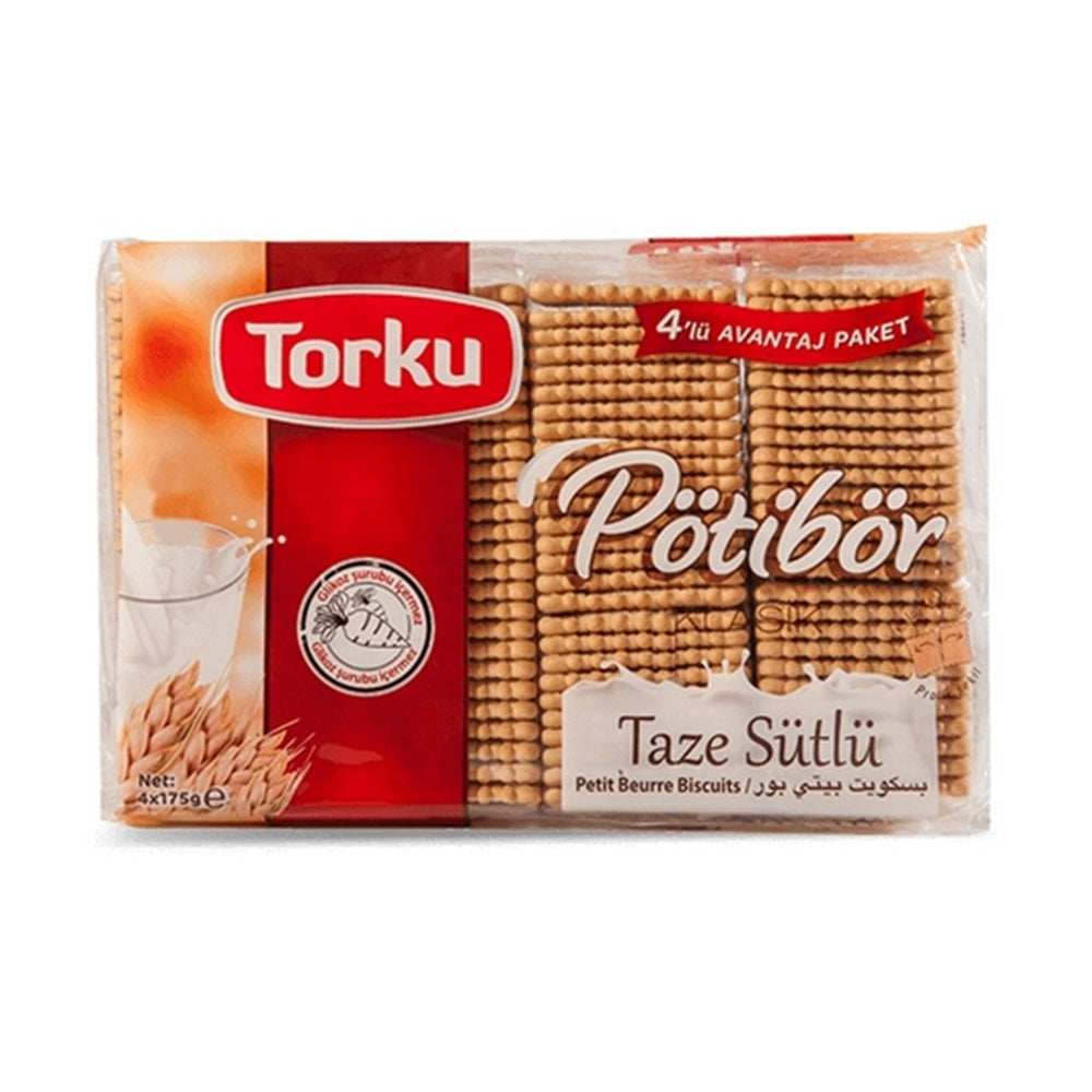 Potibor Tea Biscuit (175g x 4) x 6]